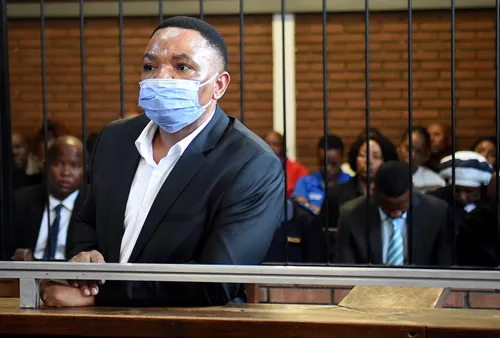 Kagiso Lerutla and Julius Mkhwanazi in court