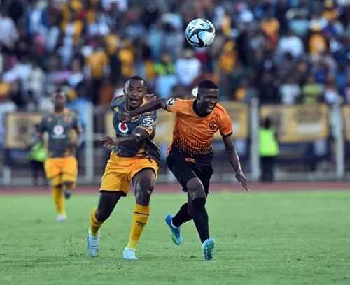 Kaizer Chiefs players in action