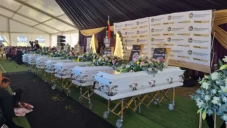 Monswamy family funeral service