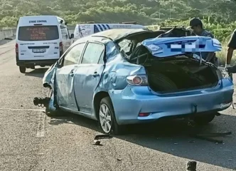 Car accident on M25
