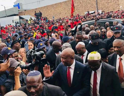 Julius Malema in court