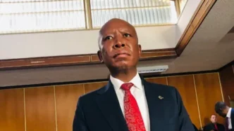 Julius Malema in court