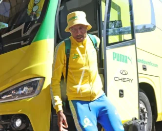 Mamelodi Sundowns players in action