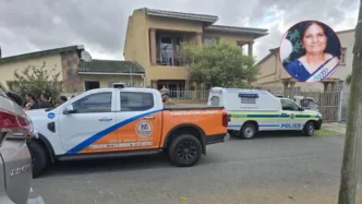 Police car outside Wentworth Hospital