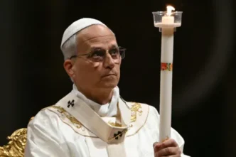 Pope Leo XIV at the Vatican