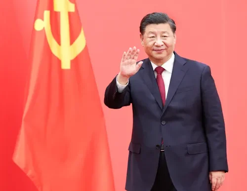 Xi Jinping meeting with UAE Crown Prince