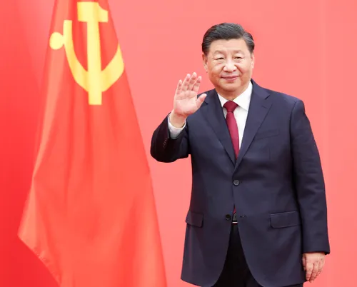 Xi Jinping meeting with UAE Crown Prince