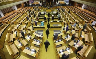 South African Parliament building