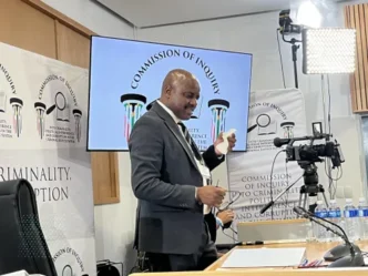 Julius Mkhwanazi at the Madlanga Commission