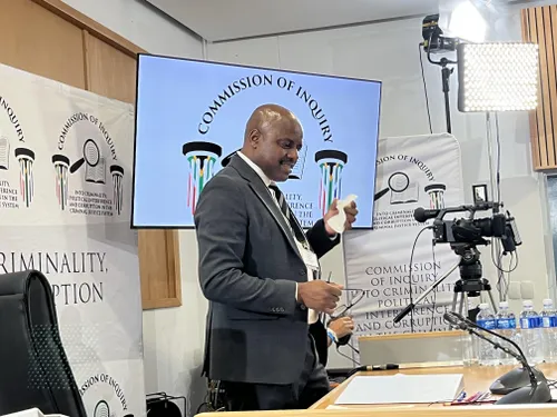 Julius Mkhwanazi at the Madlanga Commission