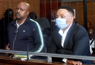 Julius Mkhwanazi and Kagiso Lerutla in court