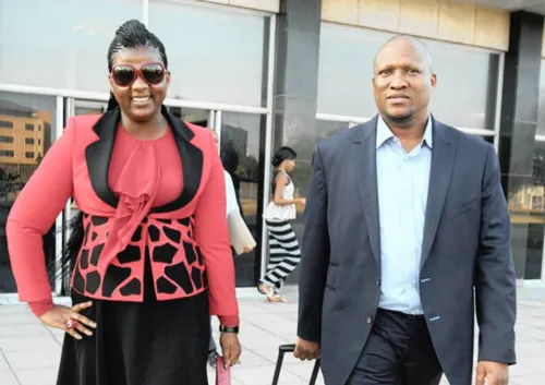 Sibusiso Mpisane and Shauwn Mkhize