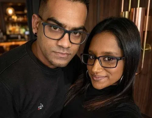 DJ couple Alvino and Andrea Pillay performing together