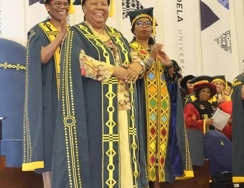 Dr Naledi Pandor at Nelson Mandela University