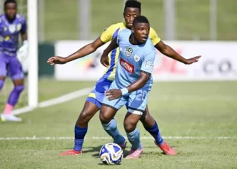 Durban City players celebrating their win