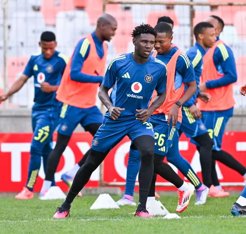 Orlando Pirates players in action
