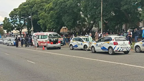 Road rage incident in Emmarentia
