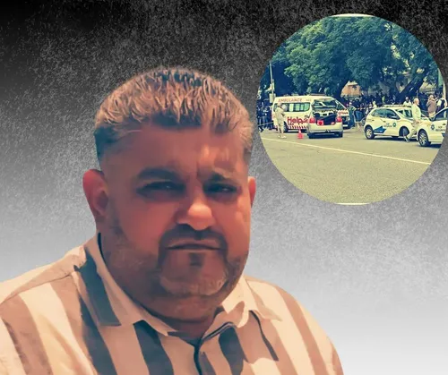 Road rage incident in Emmarentia