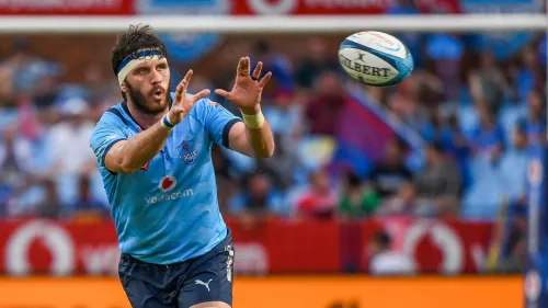 Ruan Nortjé in action for the Bulls