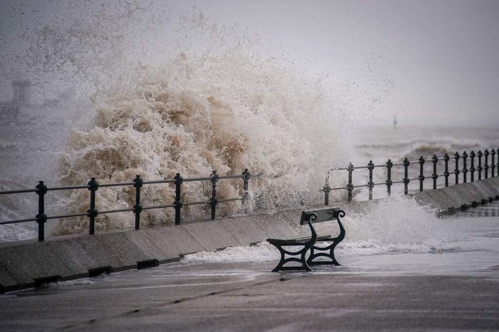 SA coastline with rough seas