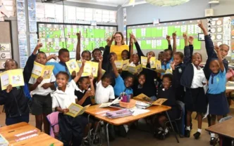 Children in a classroom