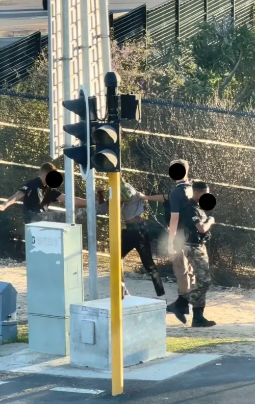 Security officers in uniform