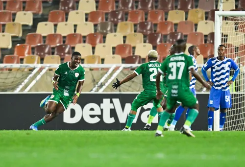Sekhukhune United players celebrating their win