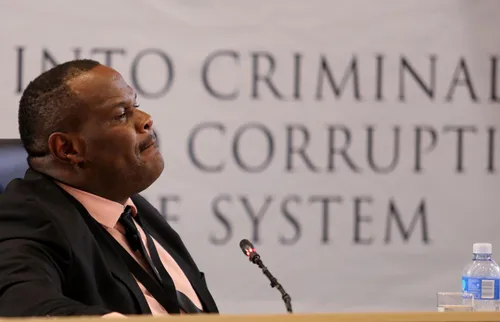 Sergeant Fannie Nkosi in court