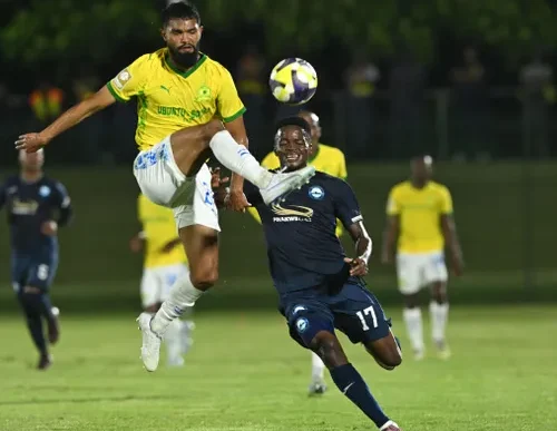 Sundowns players in action