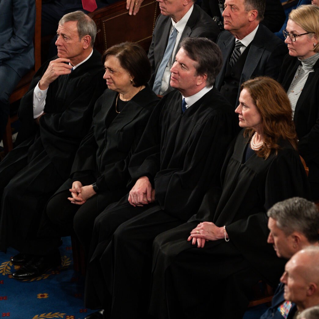 President Trump at the Supreme Court