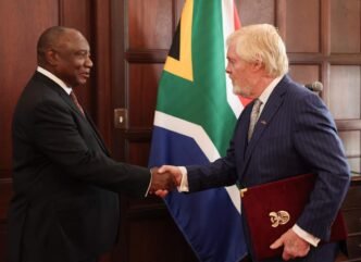 President Cyril Ramaphosa meeting with US officials