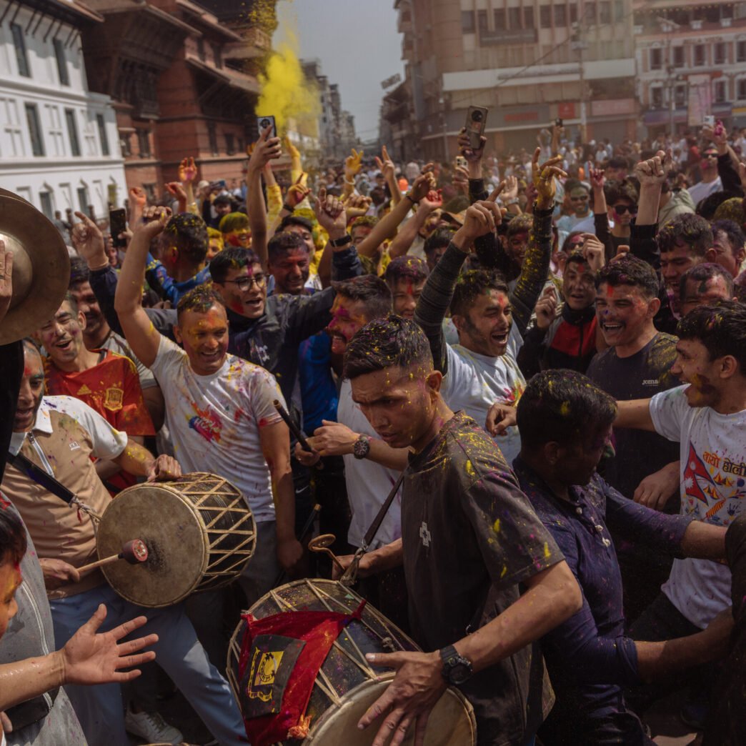 Protesters in Nepal demanding change