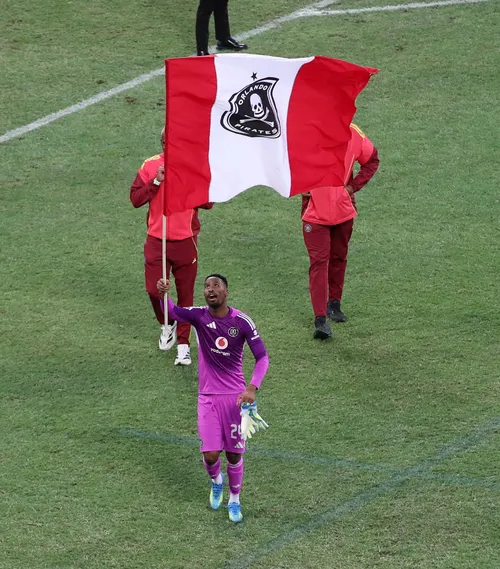 Orlando Pirates celebrate Betway Premiership title win