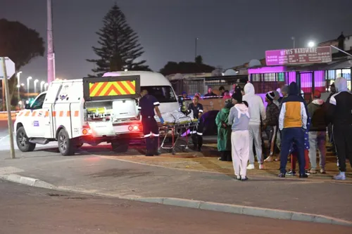 Bonteheuwel Drive-By Shooting Scene