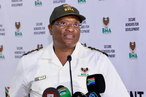 South African border control