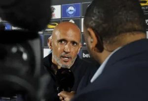 Mamelodi Sundowns coach Miguel Cardoso
