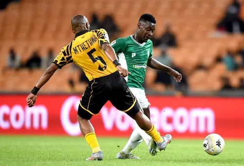 Kaizer Chiefs players in action