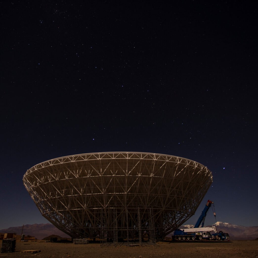 Telescope in the Atacama Desert