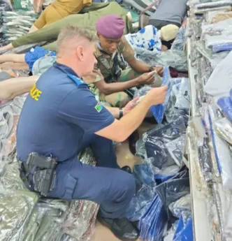 Counterfeit goods seized by SAPS