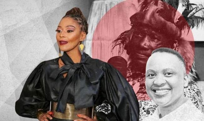 Letoya Makhene and Johnson Masondo