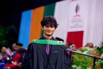 Jaedon Naidu, UKZN graduate
