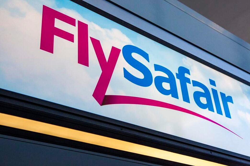 FlySafair plane taking off