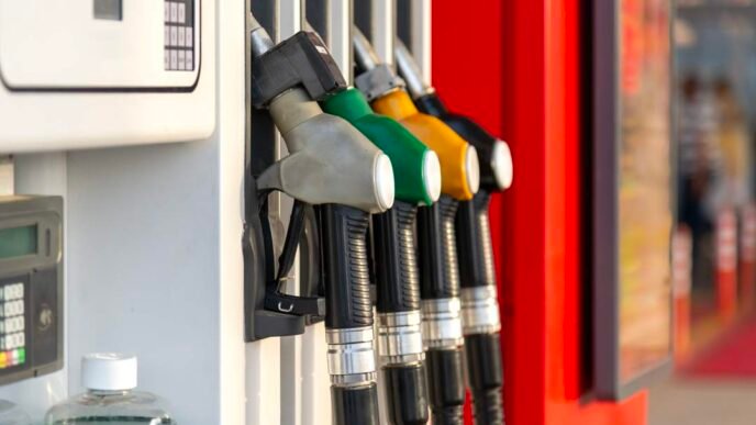 Fuel pump with low fuel prices
