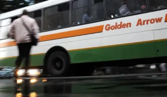 Golden Arrow bus in Cape Town