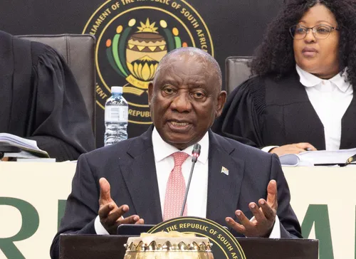 President Ramaphosa at the launch of Lenacapavir HIV injection
