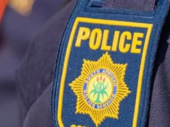Police officers at a crime scene