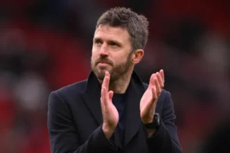 Michael Carrick in action