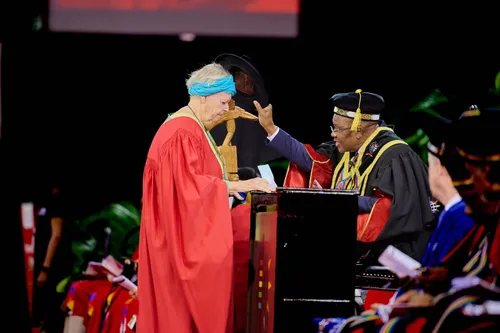 Dr Denise Ingrid Adams at UKZN graduation