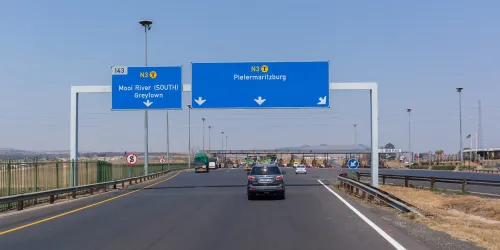 N3 Toll Route road sign