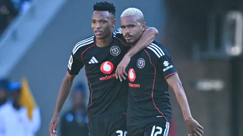 Orlando Pirates players in action
